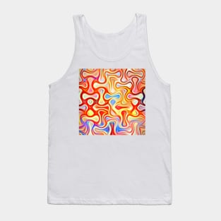 Swirling Flames Tank Top